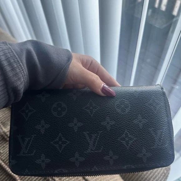 Louis Vuitton Dark Monogram Clutch